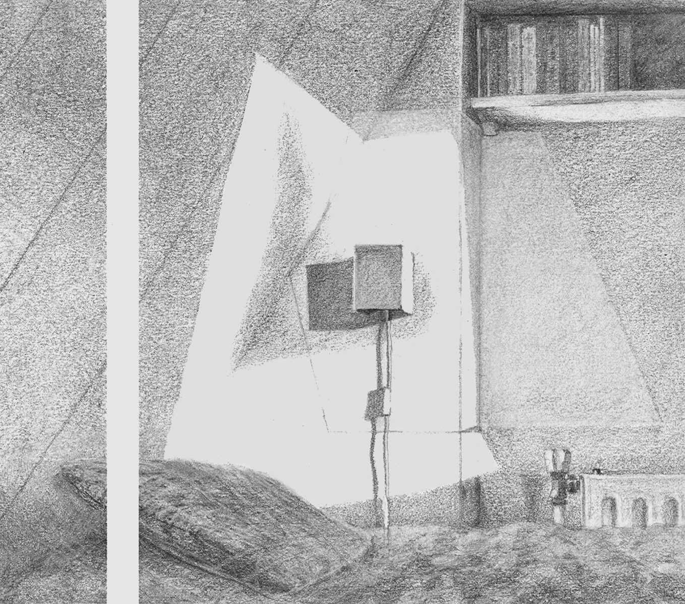 DAYLIGHT., pencil on paper, 21x24,5 cm, 2022